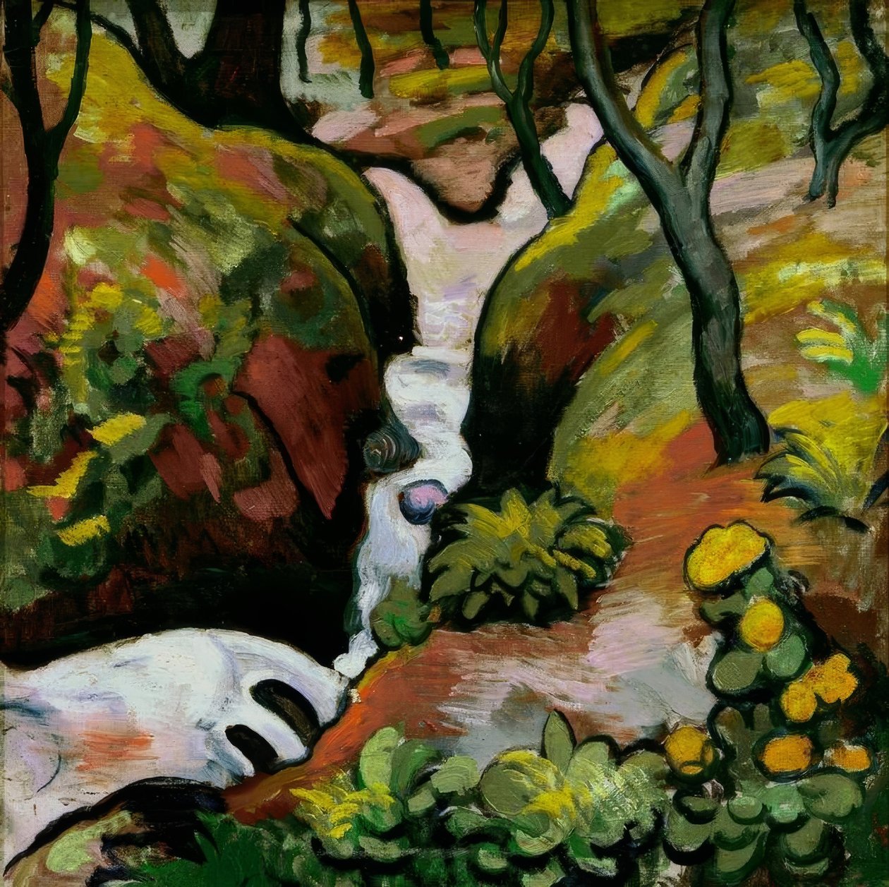Waldbach by August Macke
