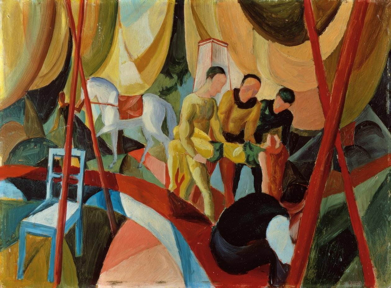 sirk by August Macke