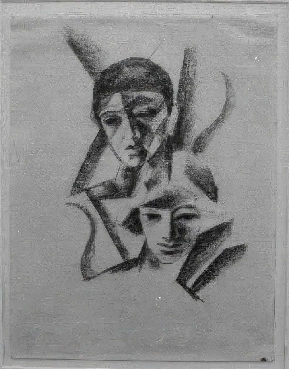 iki kafa by August Macke