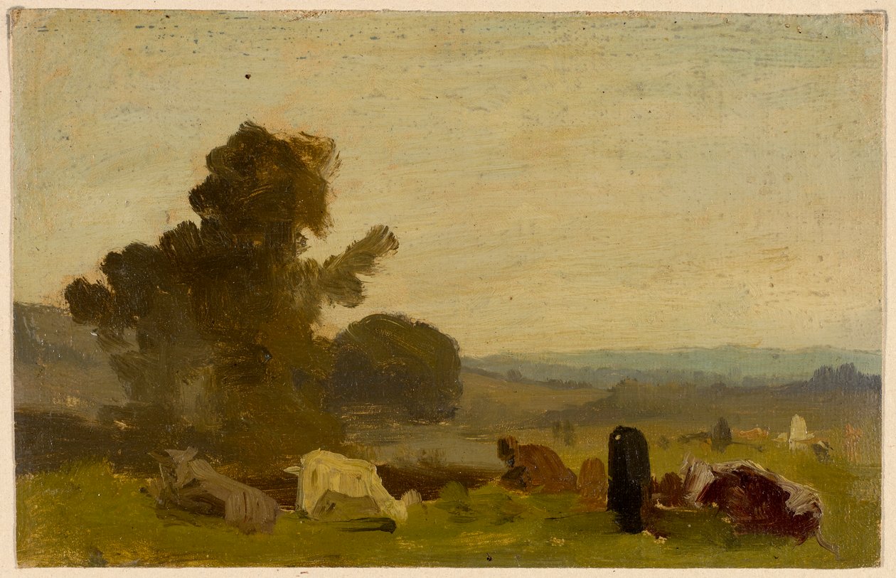 peyzaj çalışması by August Seidel