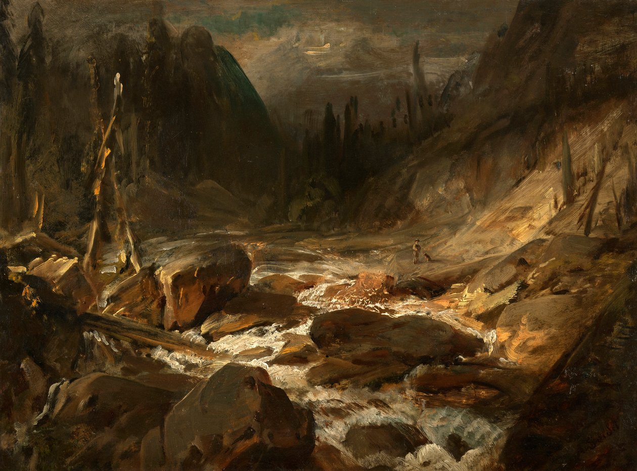 Ramsau yakınlarındaki Mühlsturzhorn by August Seidel