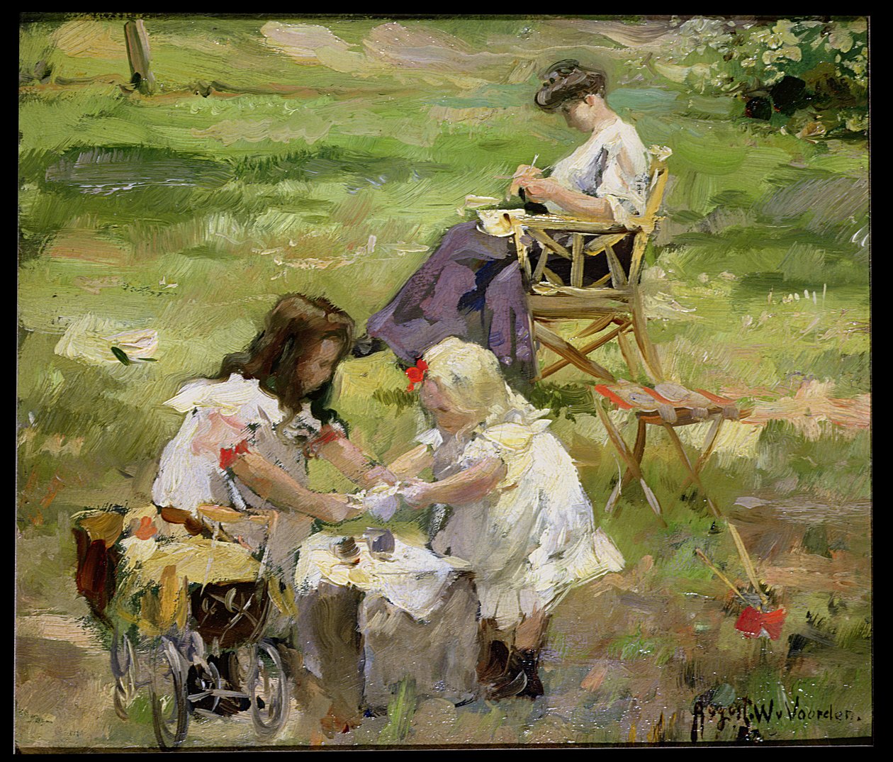 Piknik by August Willem van Voorden
