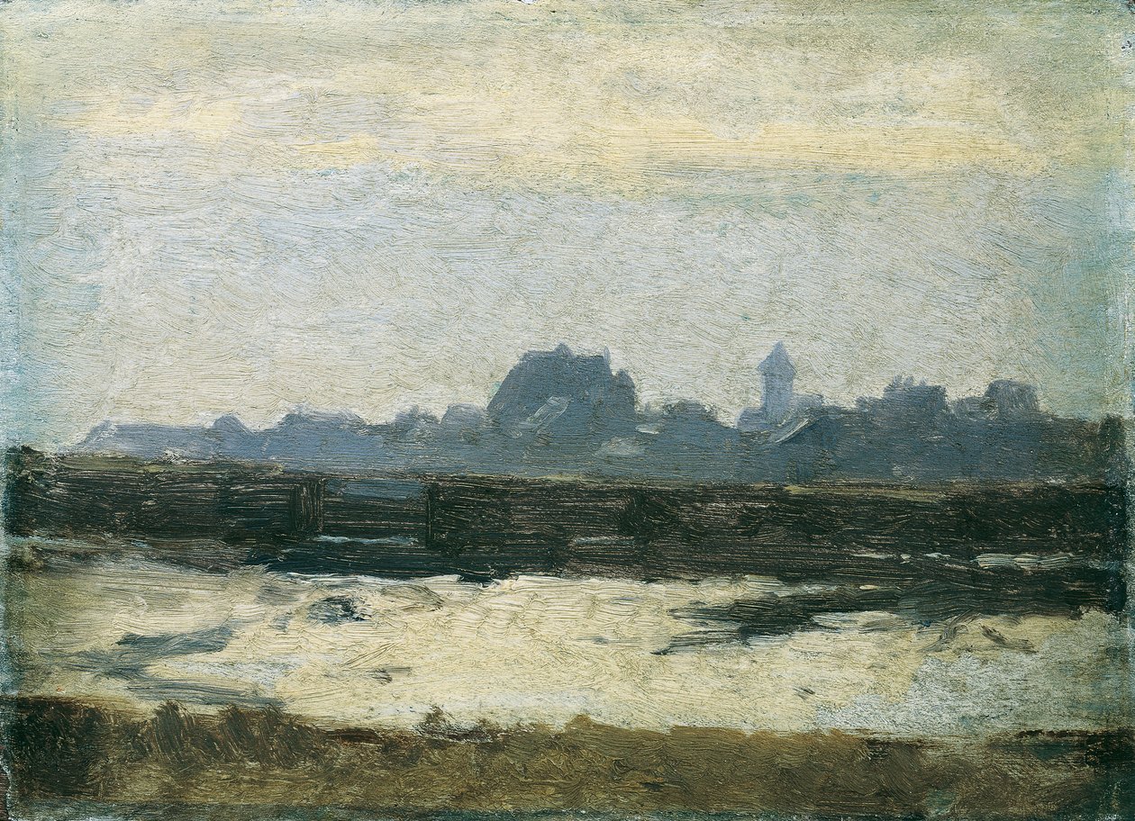 Şehir manzarası by August von Pettenkofen