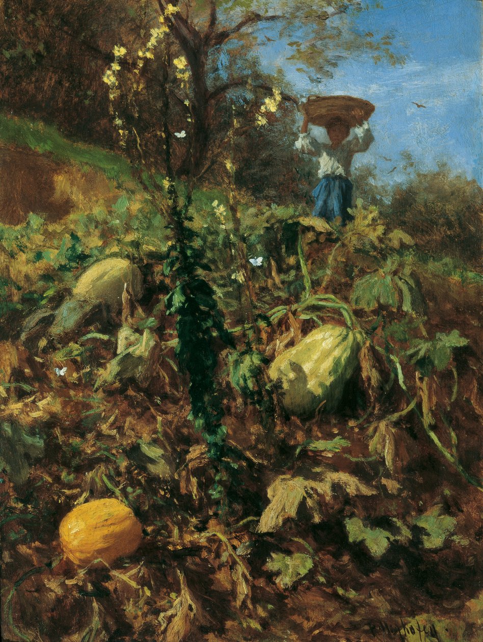 Kabak Bahçesi by August von Pettenkofen