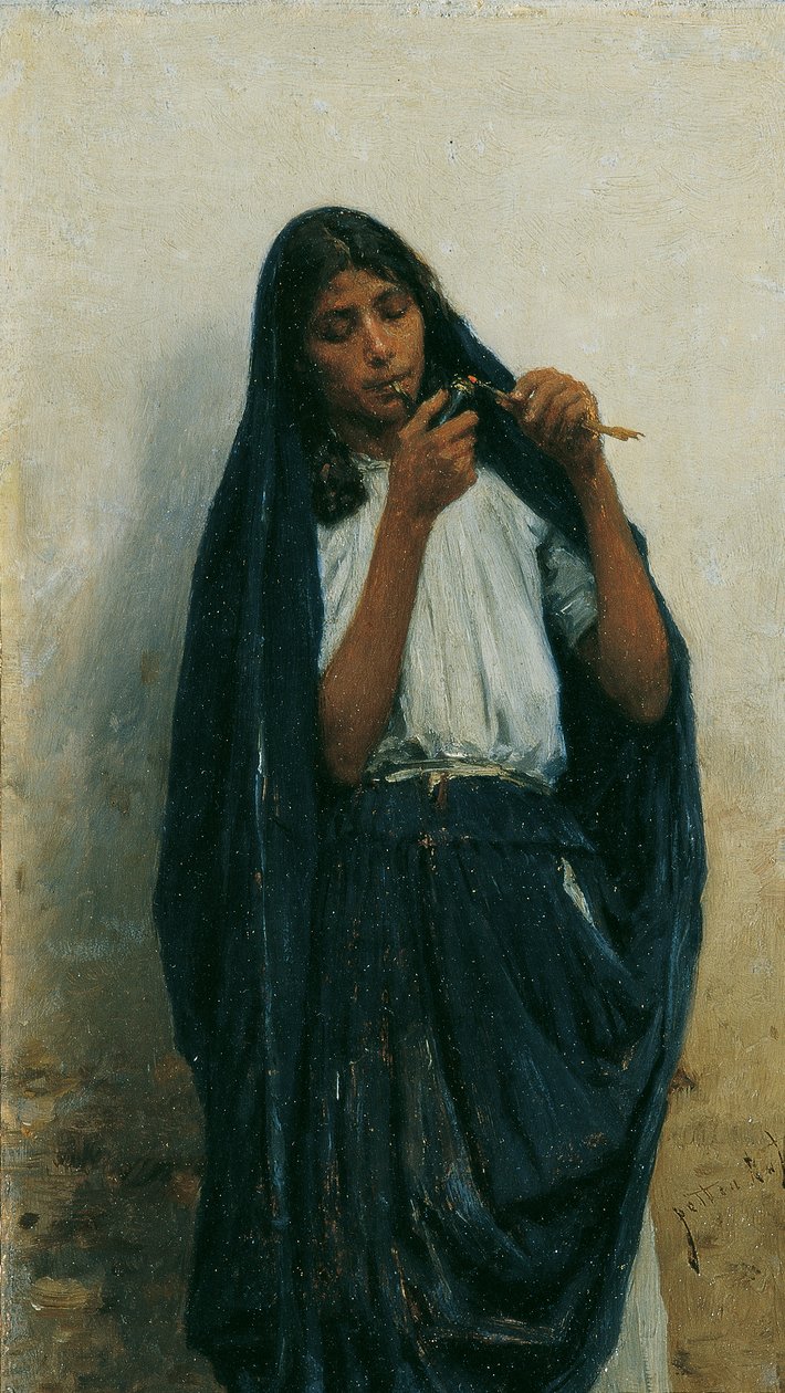Çingene by August von Pettenkofen