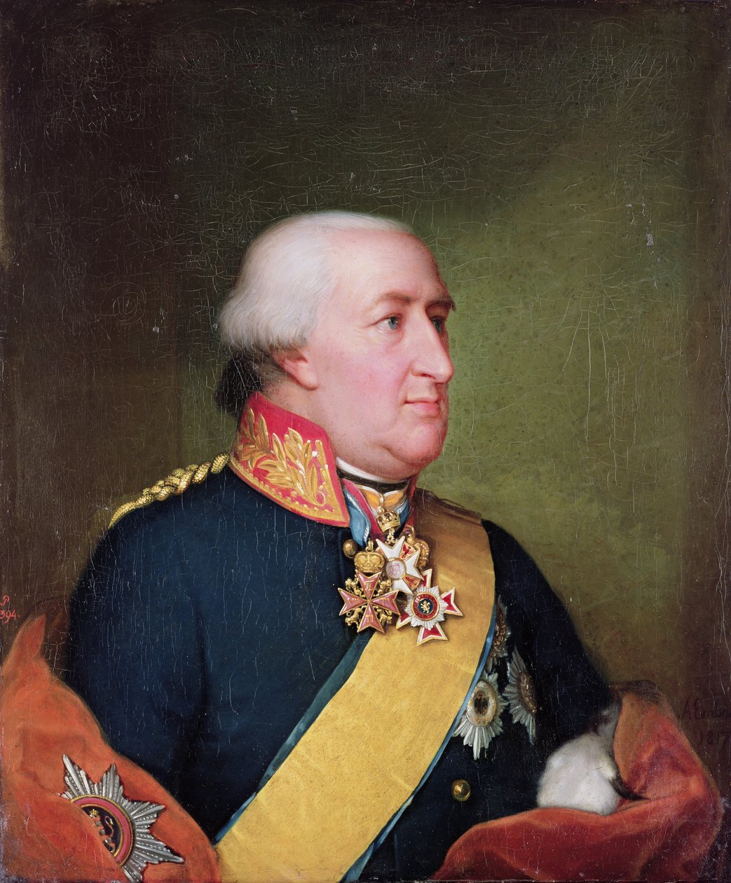 Hessen-Kassel Seçmen I. Wilhelm (1743-1821), 1817 by August von der Embde