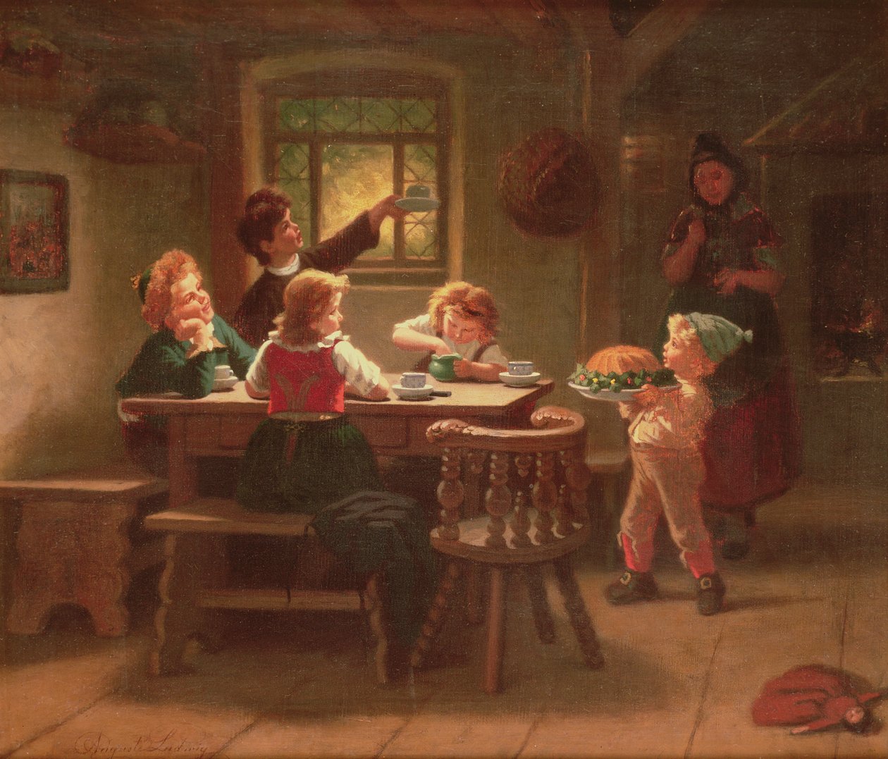 Doğum Günü Pastası by Ludwig August or Louis August Schwiter