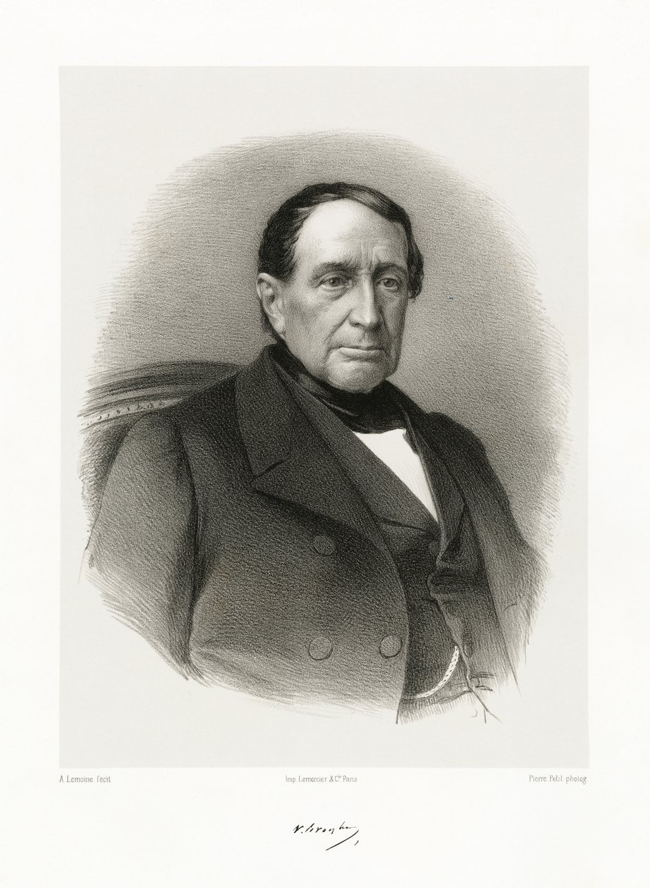 Achille-Léon-Victor de Broglie, 1865-66 by Auguste Charles Lemoine