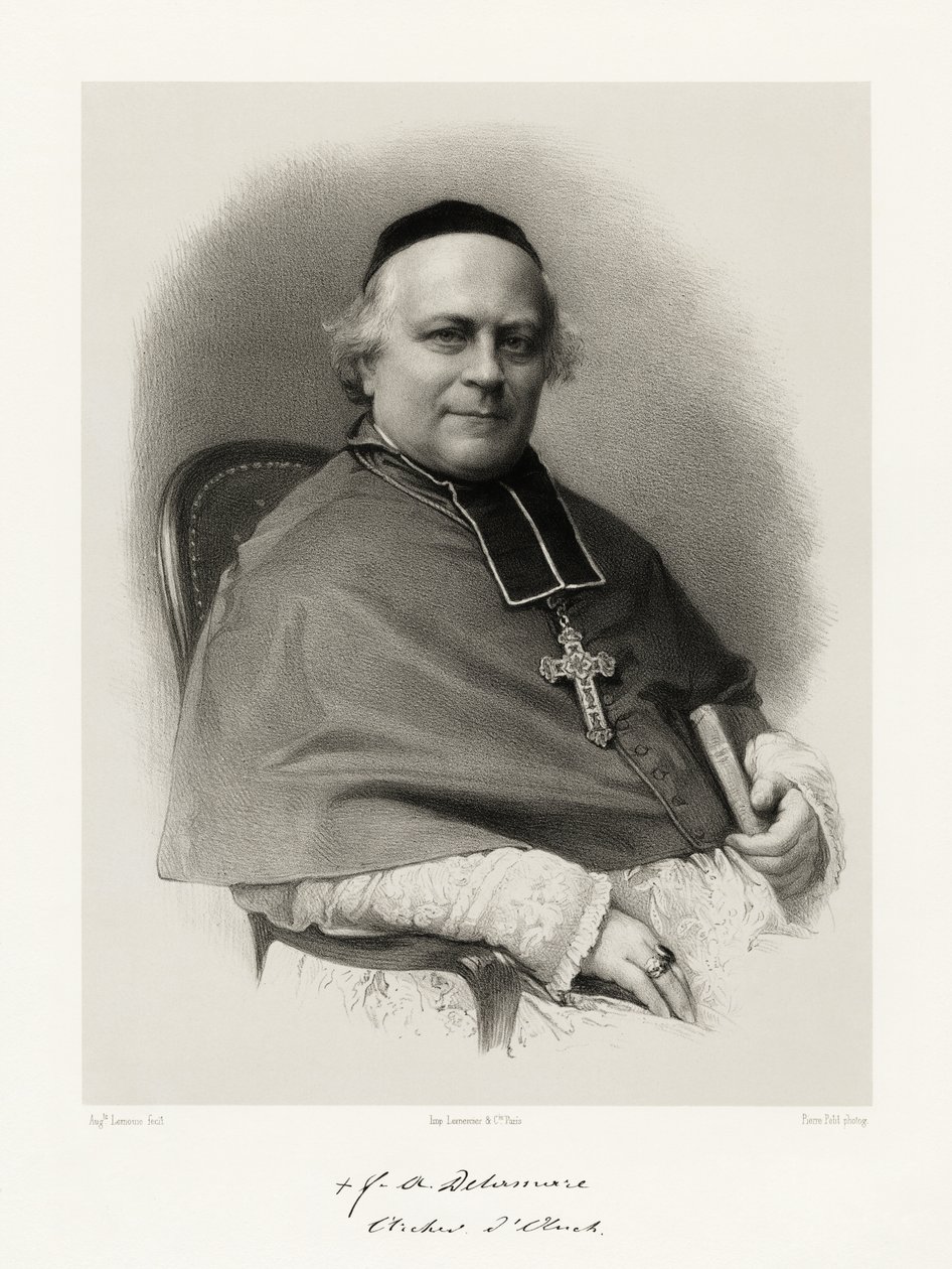 François Augustin Delamare, 1865-66 by Auguste Charles Lemoine