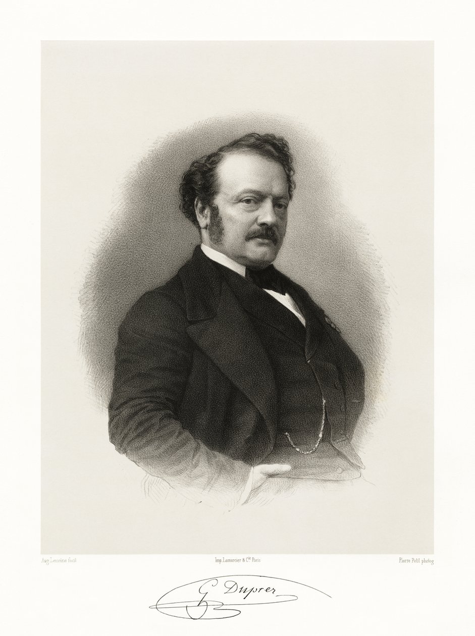 Gilbert Duprez, 1865-66 by Auguste Charles Lemoine