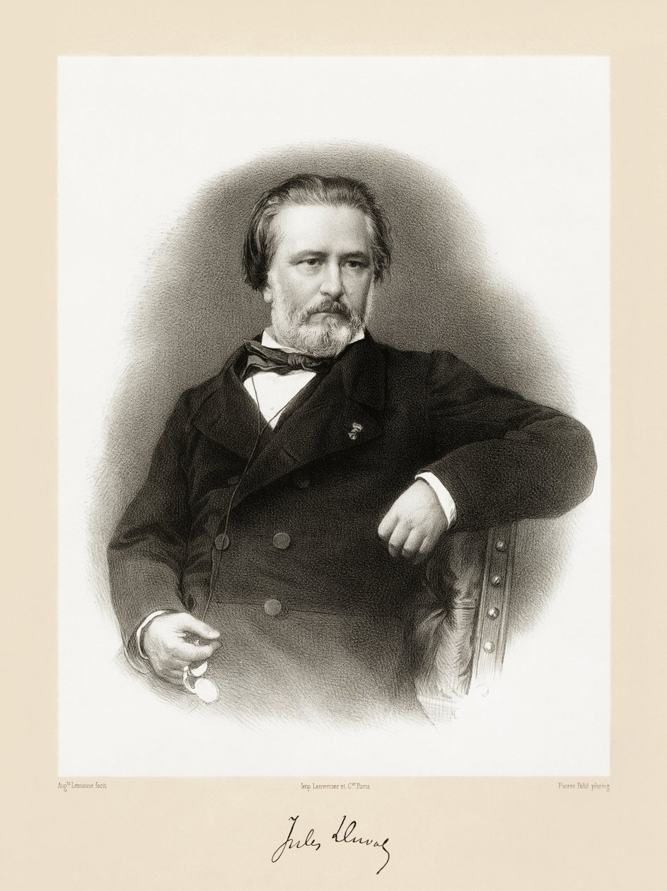 Jules Duval, 1865-66 by Auguste Charles Lemoine