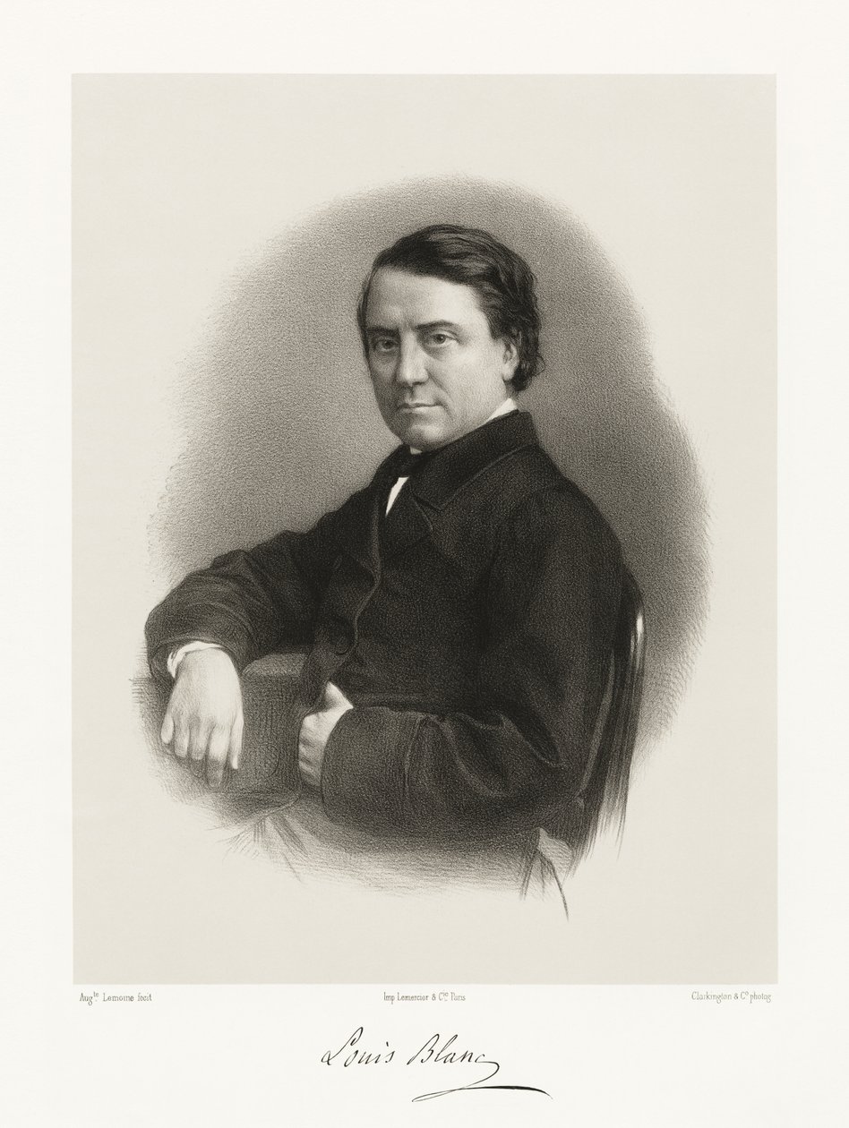 Louis Blanc, 1865-66 by Auguste Charles Lemoine