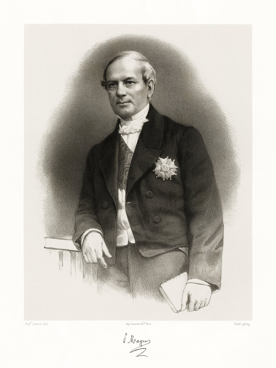 Pierre Magne, 1865-66 by Auguste Charles Lemoine