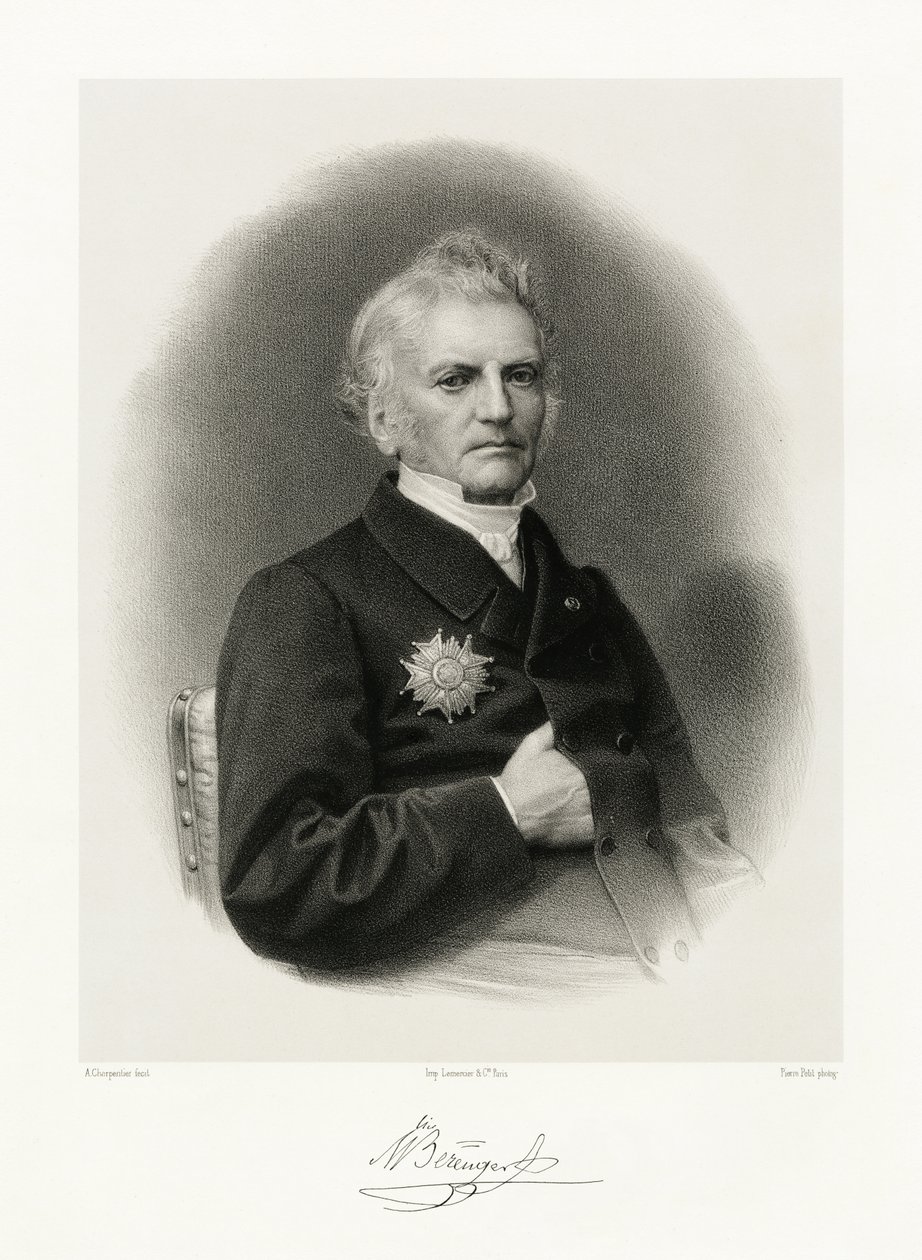 Alphonse Marie Marcellin Thomas Bérenger, 1865-66 by Auguste Charpentier