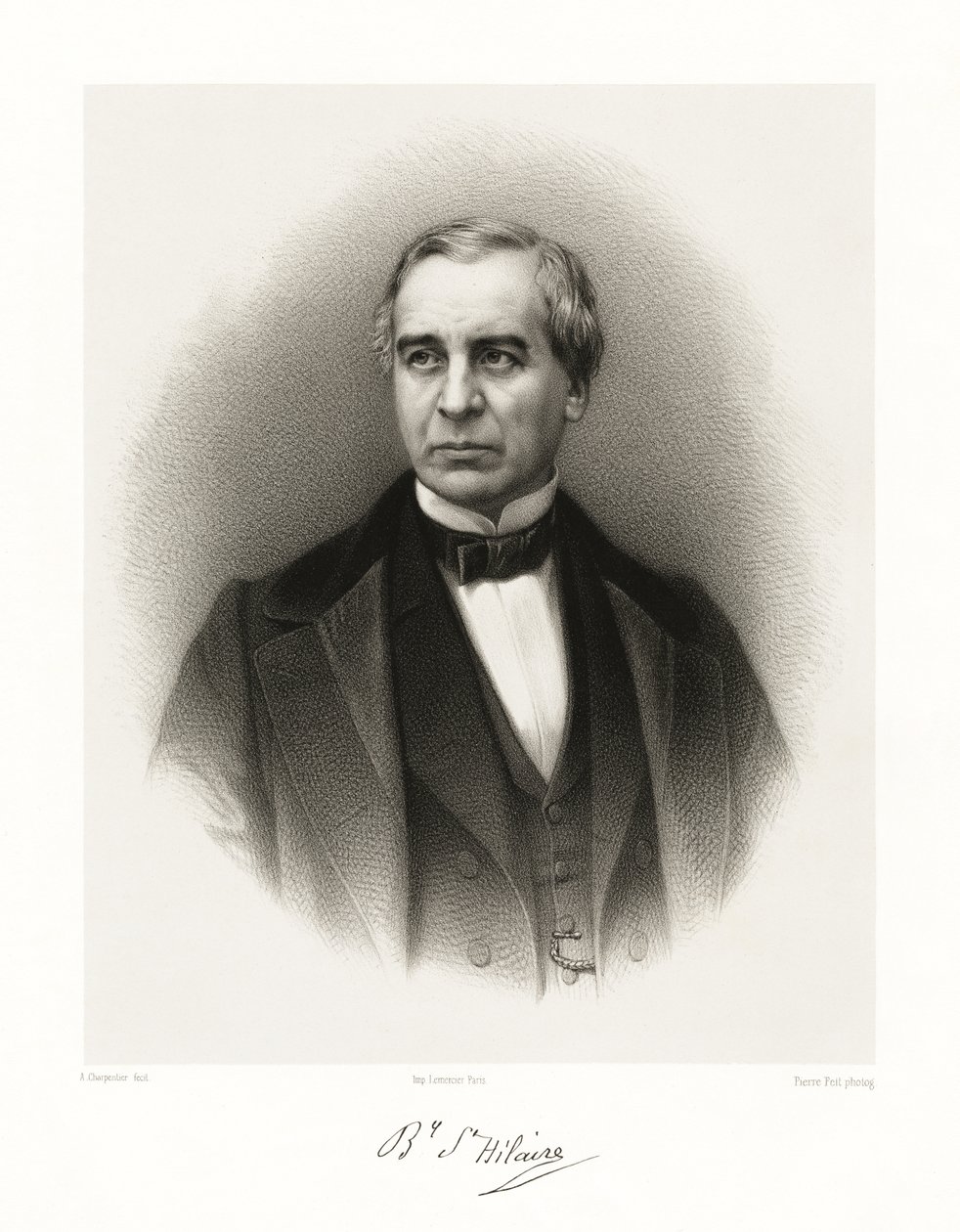 Jules Barthelemy-Saint-Hilaire, 1865-66 by Auguste Charpentier