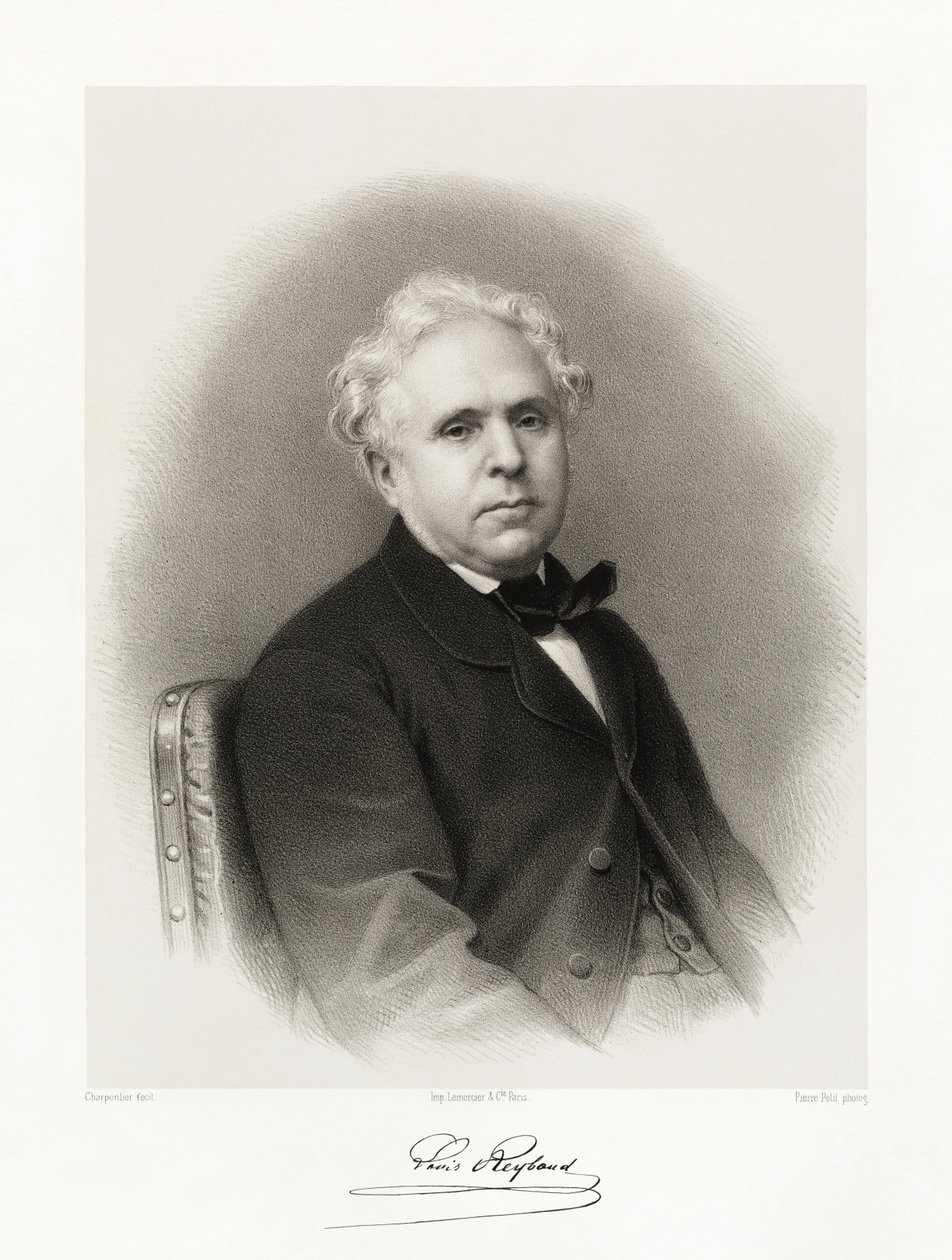 Marie Roch Louis Reybaud, 1865-66 by Auguste Charpentier