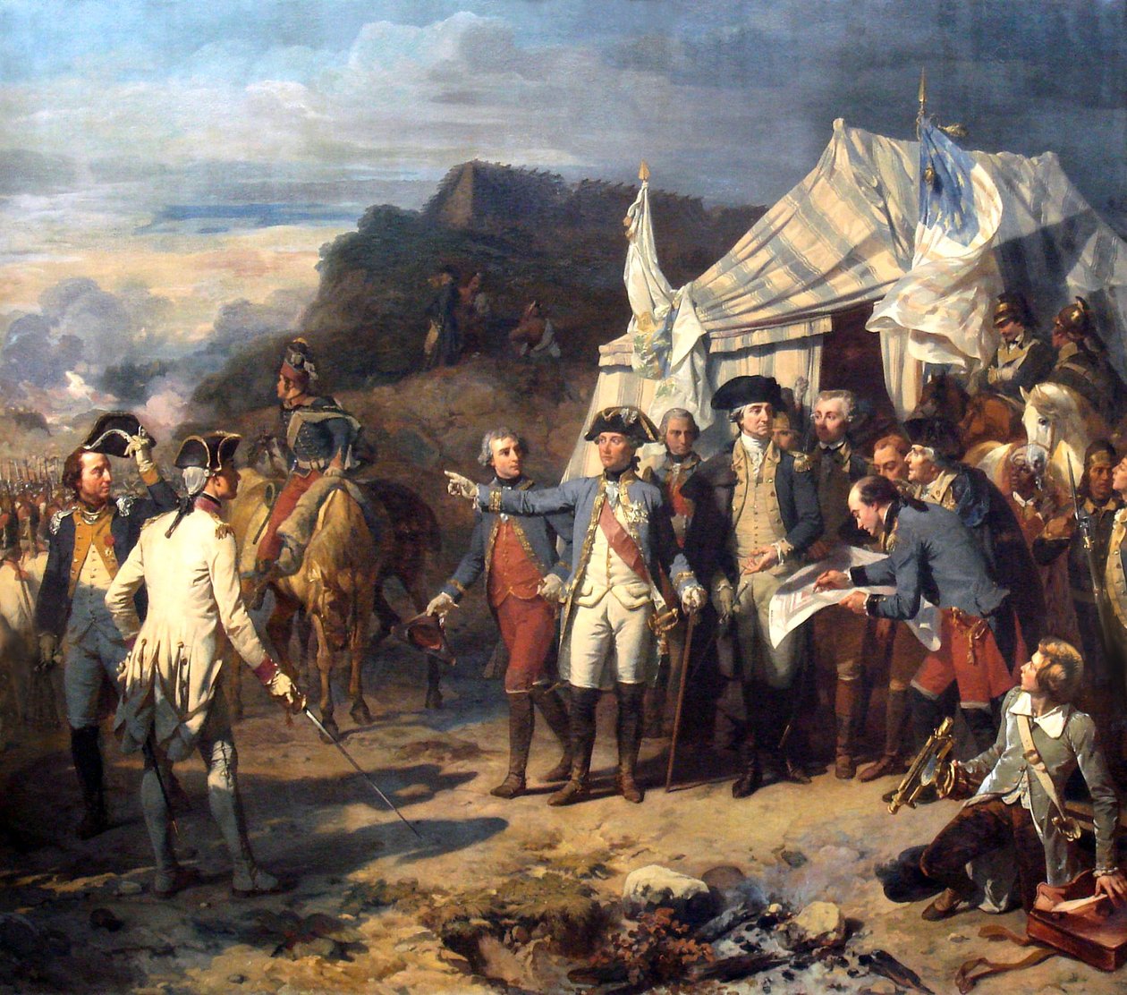 Yorktown Savaşı by Louis Charles Auguste Couder