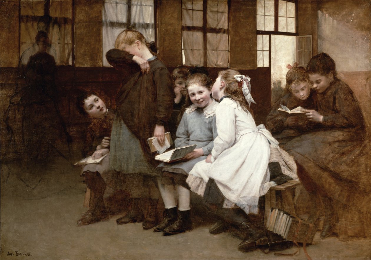 Gözaltında, 1888 by Auguste Joseph Trupheme