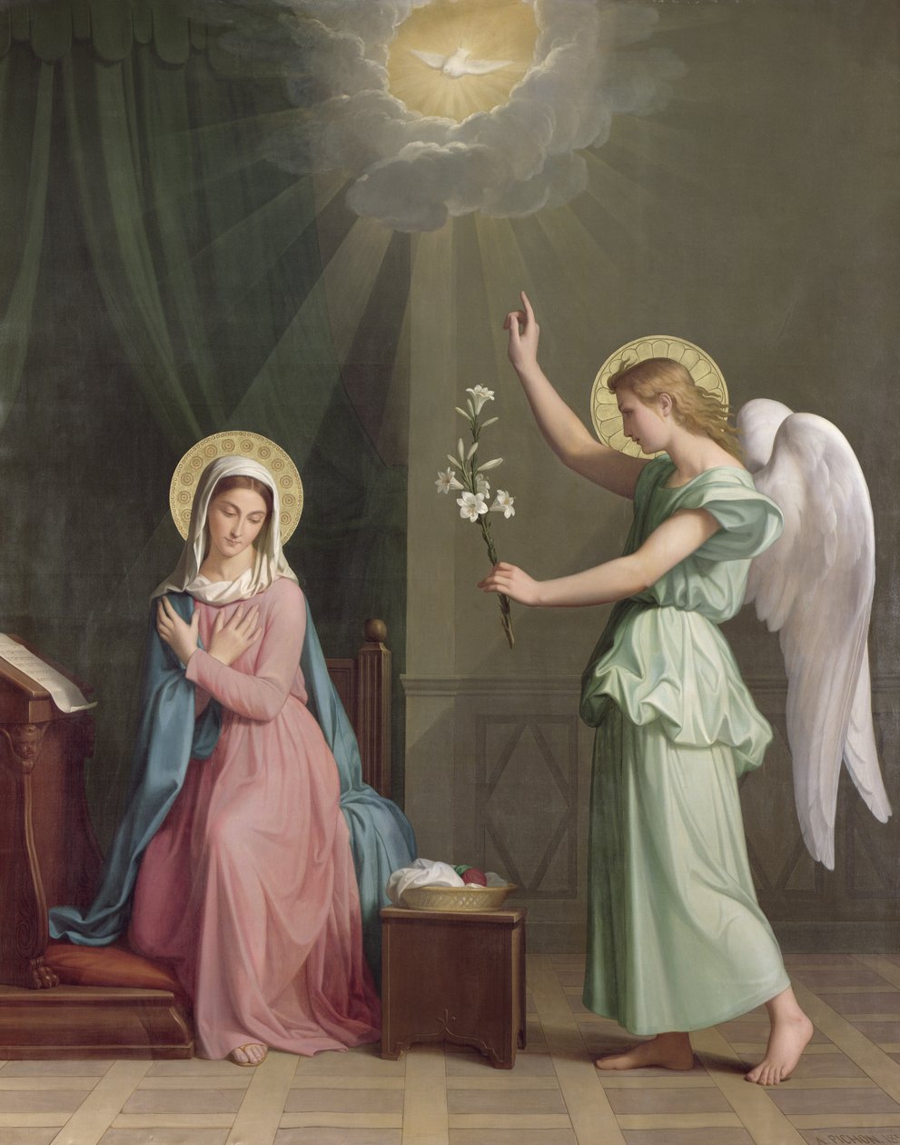 Müjde, 1859 by Auguste Pichon