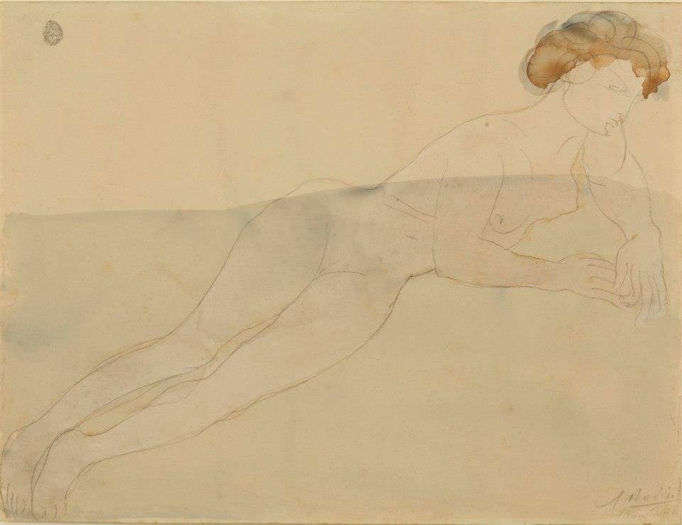 çıplak çalışma by Auguste Rodin