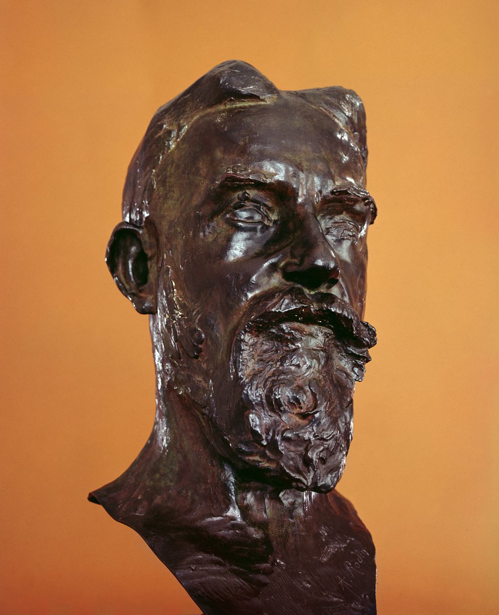 George Bernard Shaw, 1906 (bronz) by Auguste Rodin