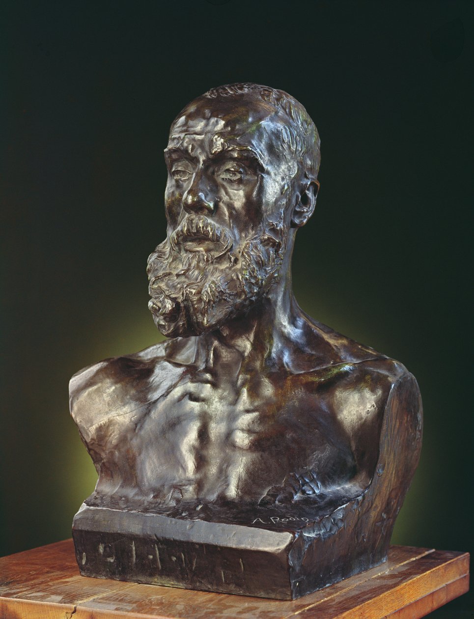 Jean-Paul Laurens, 1881 (bronz) by Auguste Rodin