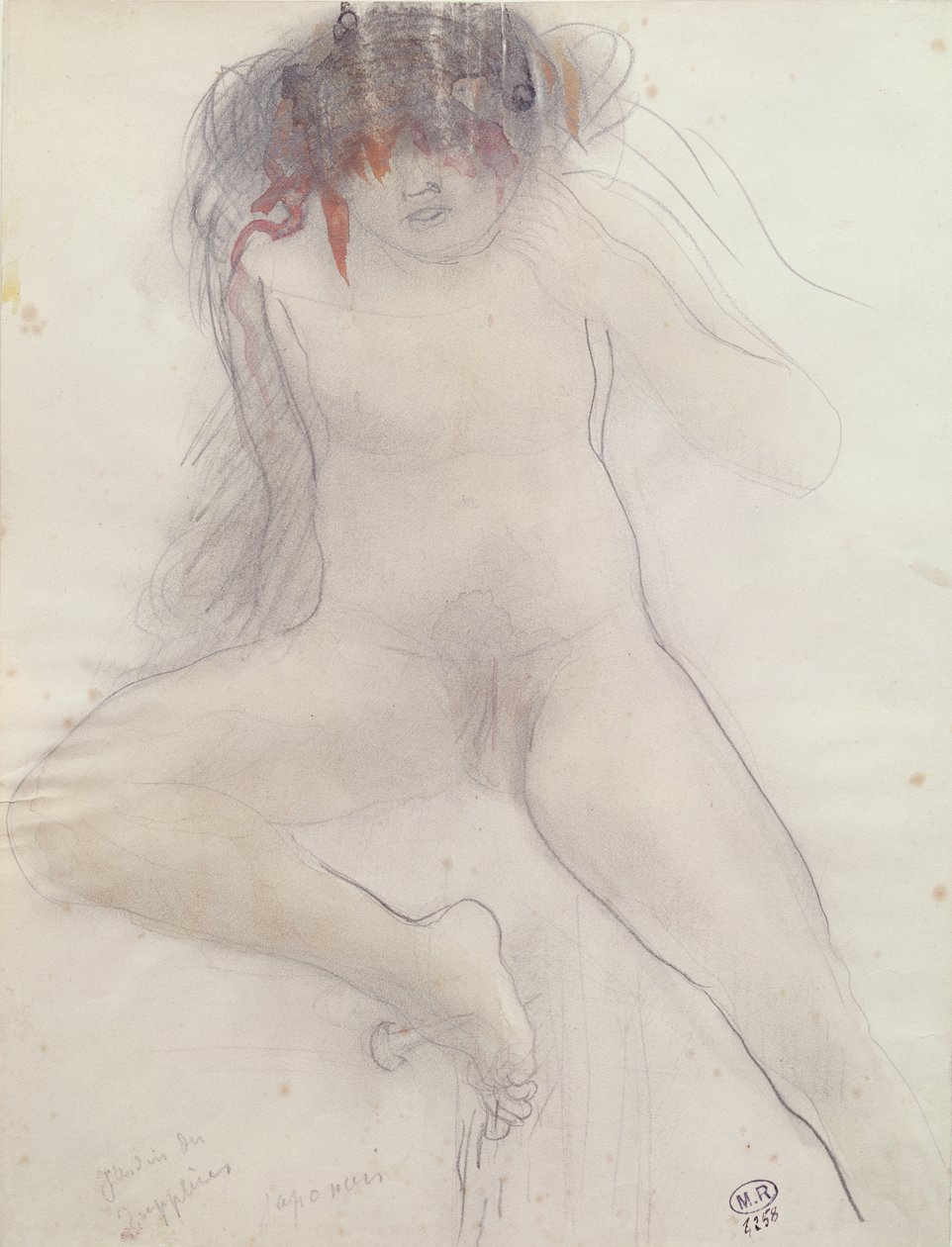 Çıplak by Auguste Rodin