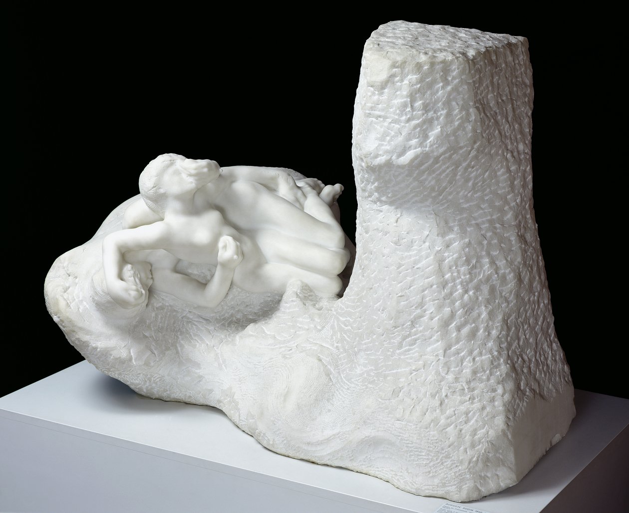 Paolo ve Francesca, c.1905 (mermer) by Auguste Rodin