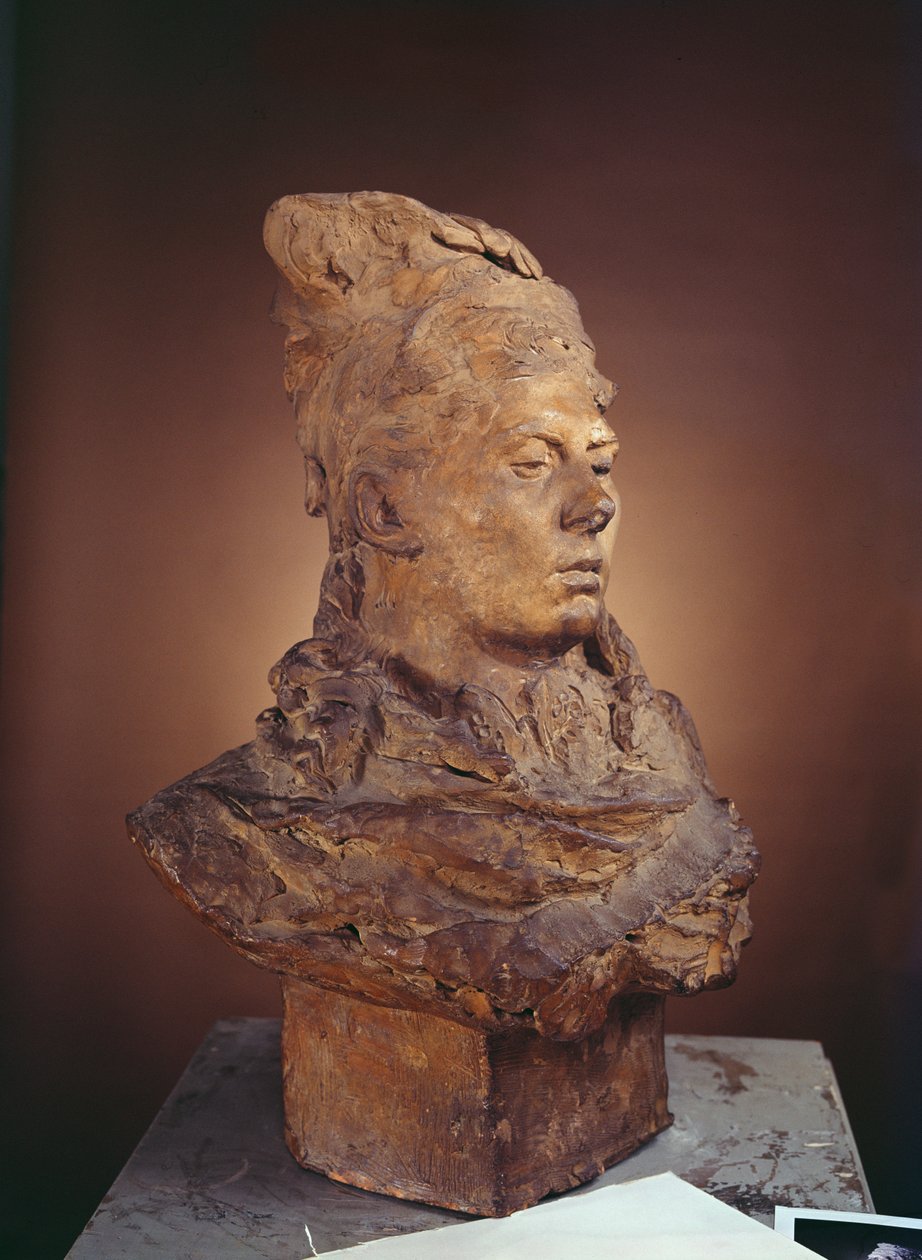 Rose (plaster) by Auguste Rodin