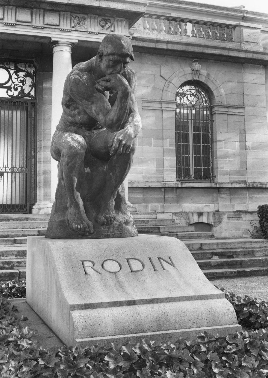 Villa des Brillants parkındaki Auguste Rodin