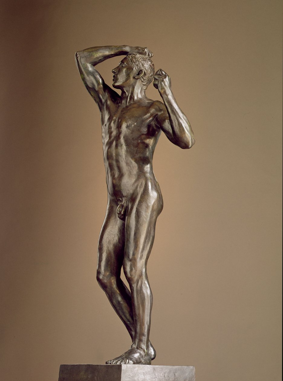 Bronz Çağı, 1876-77 (bronz) by Auguste Rodin
