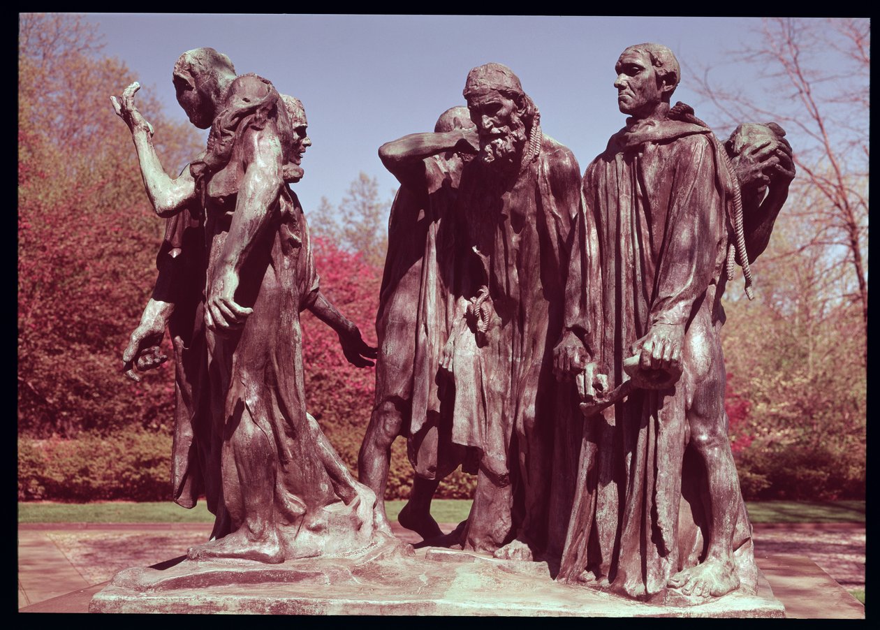 Calais Burghers (bronz) by Auguste Rodin