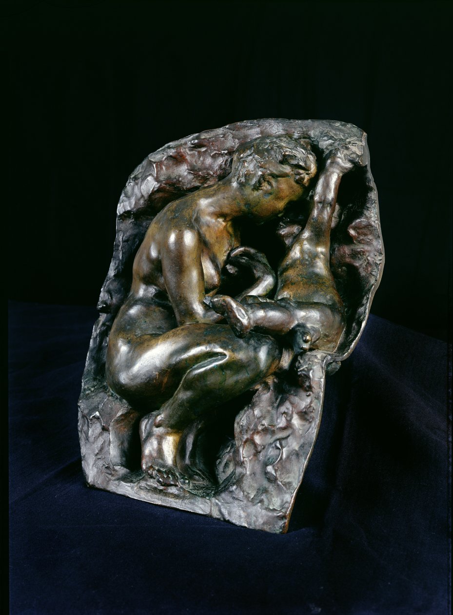 Mağara (bronz) by Auguste Rodin