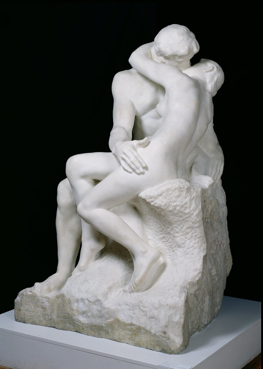 Öpücük, 1888-98 (mermer) by Auguste Rodin