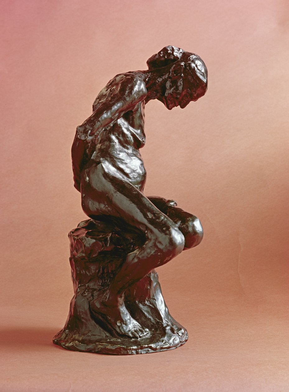 The Old Courtesan, 1885 (bronze) by Auguste Rodin