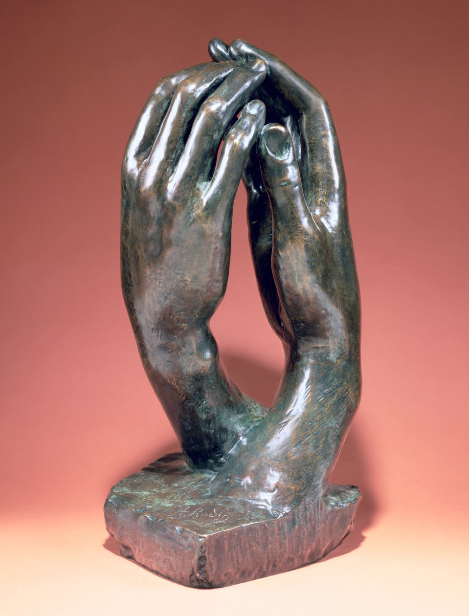 The Secret, c.1910 (bronz) (ayrıca bkz. 42017) by Auguste Rodin
