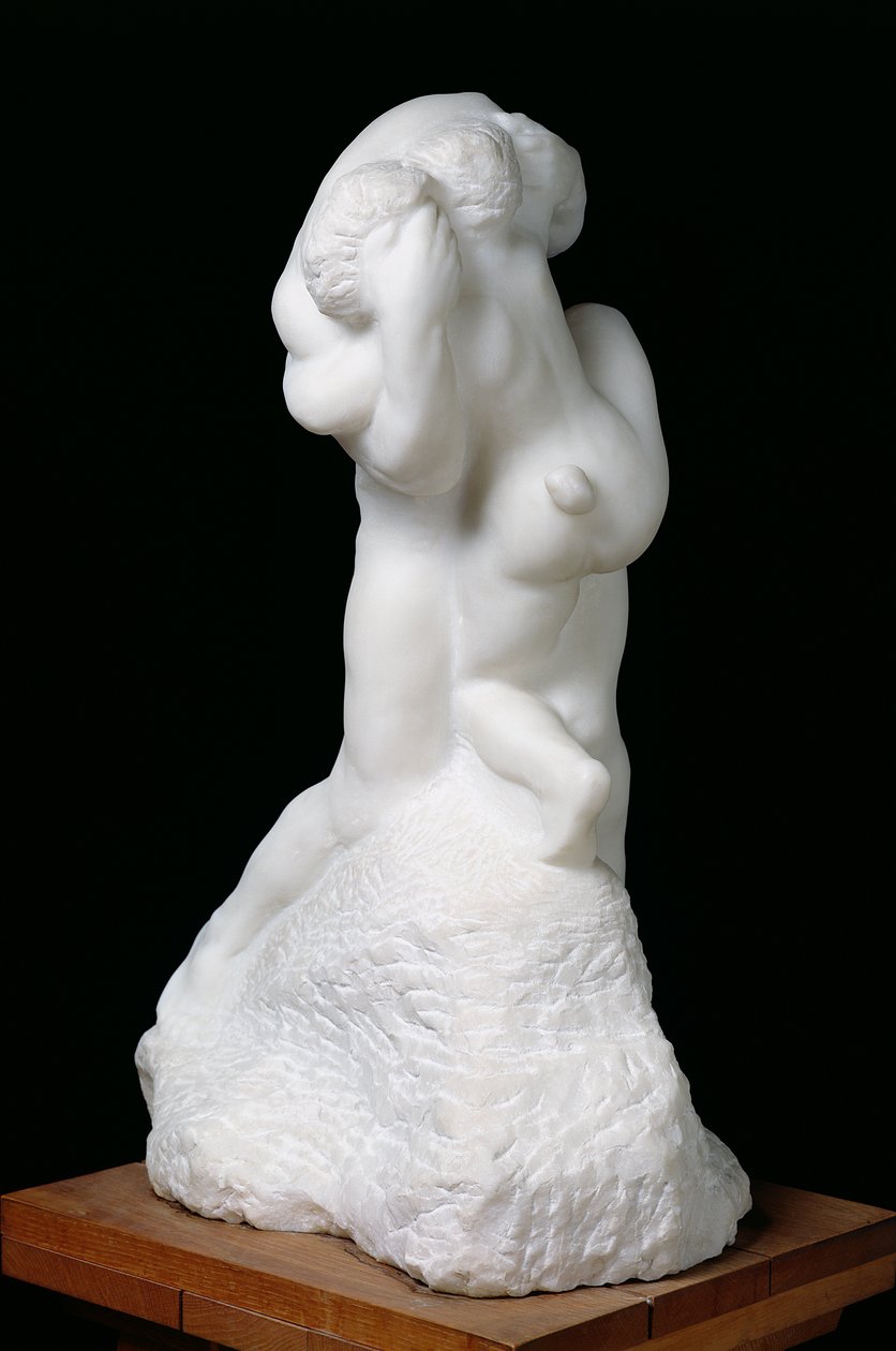 Günah, c.1900 (mermer) by Auguste Rodin