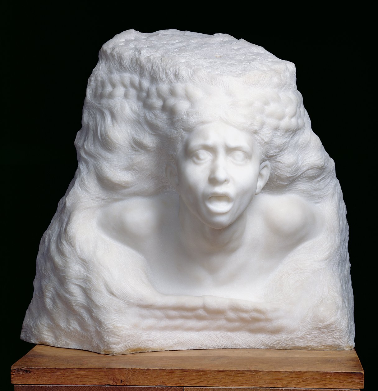 Fırtına, 1886-1901 (mermer) by Auguste Rodin