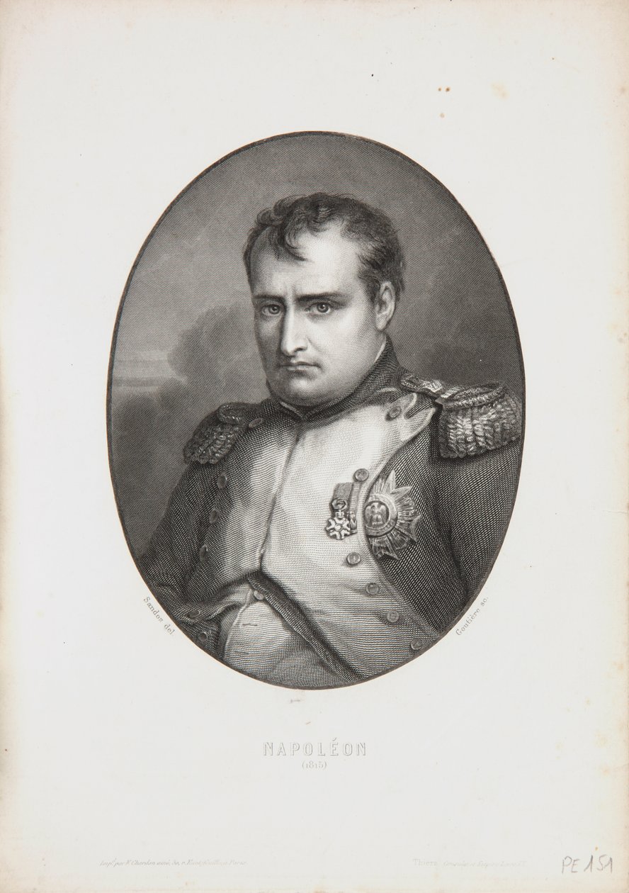 Napolyon (1815), 1837 by Auguste Sandoz