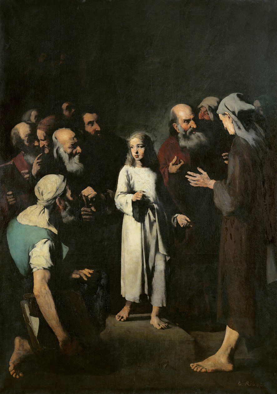 Doktorlarla İsa by Auguste Theodule Ribot