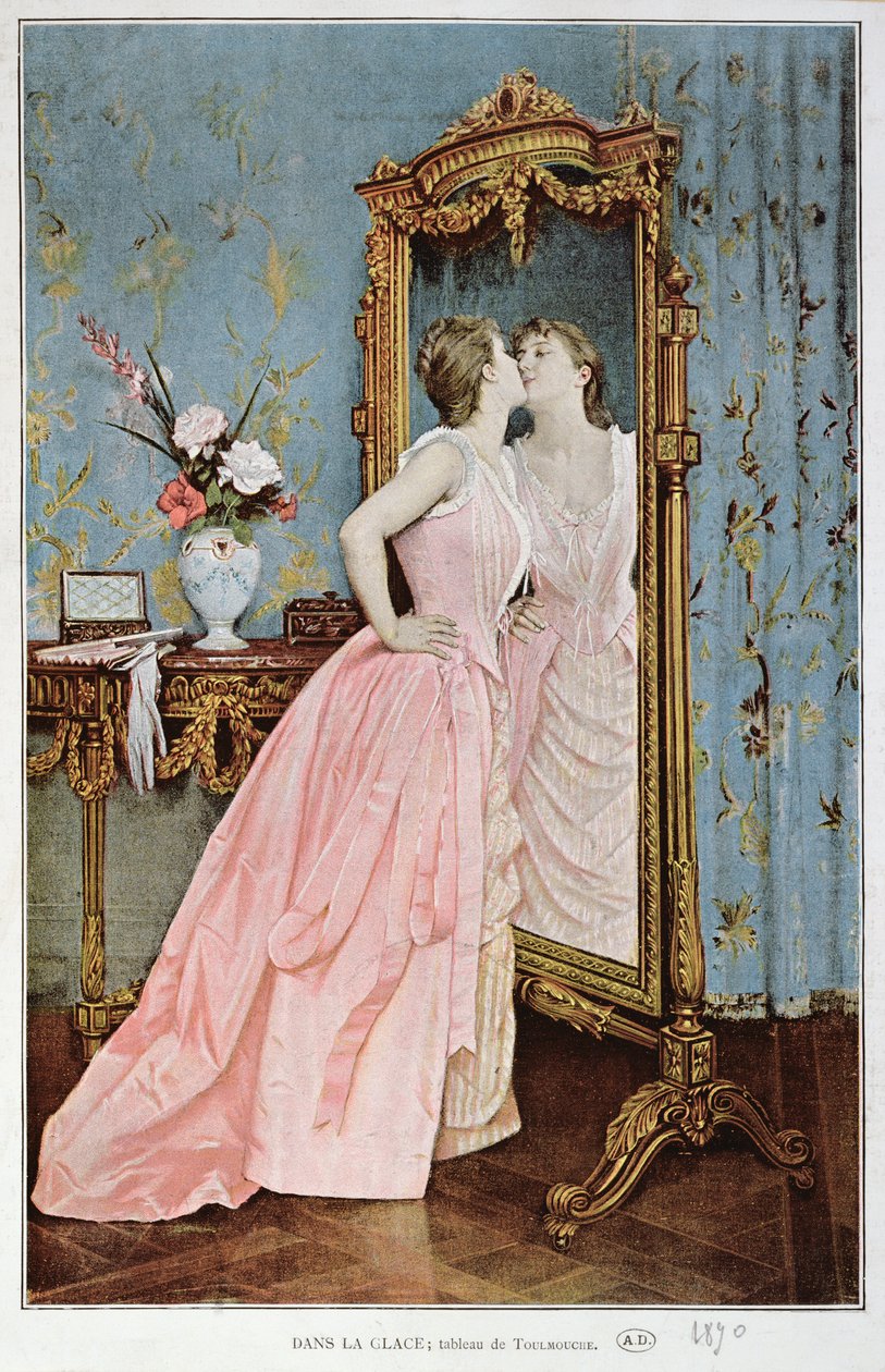 Aynada, 1890 by Auguste Toulmouche