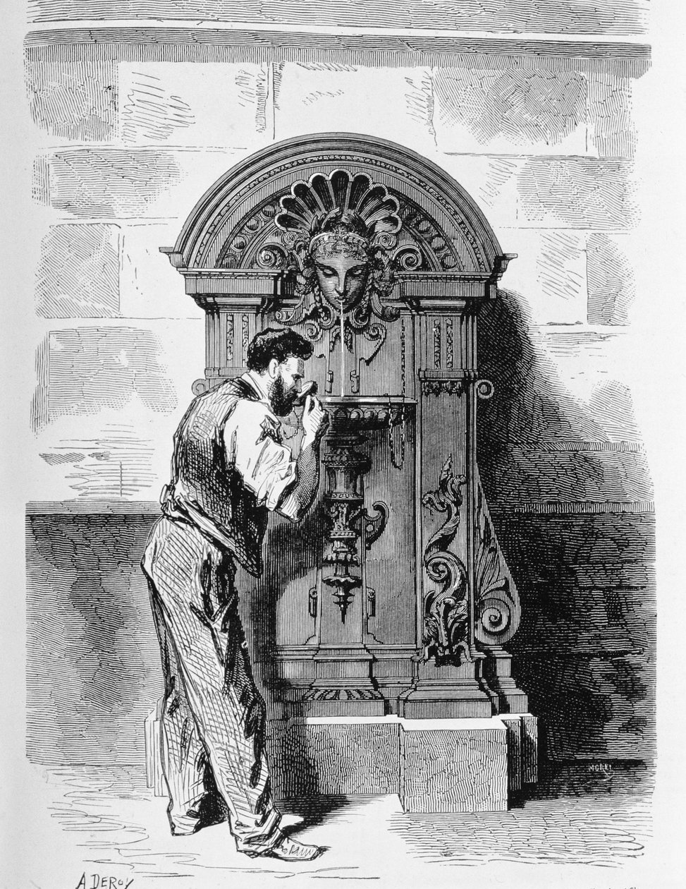 Bir Fontaine Wallace by Auguste Victor Deroy