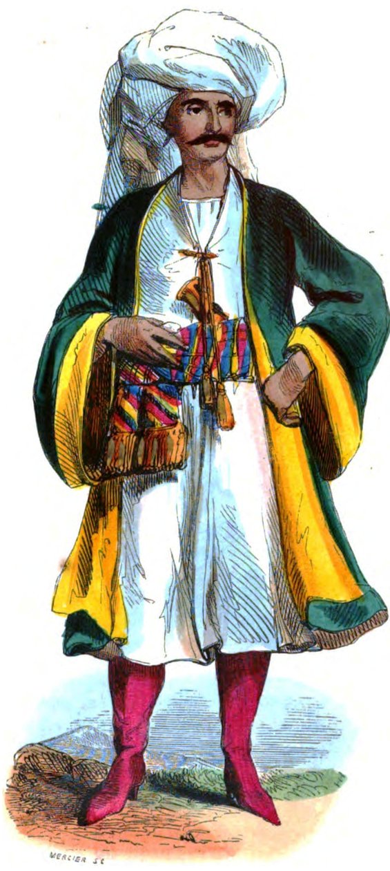 Auguste Wahlen, Mores, dünyadaki tüm halkların kullanımları ve kostümleri, Cilt 1. Yayımcı La Librairie historique-artistique, 1843 by Auguste Wahlen
