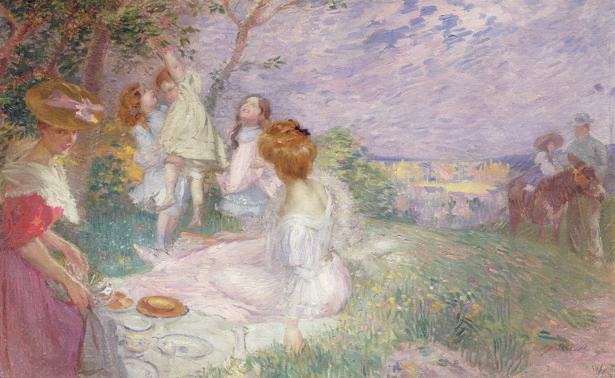 Piknik, 1906 by Auguste-Frederic Bonnet