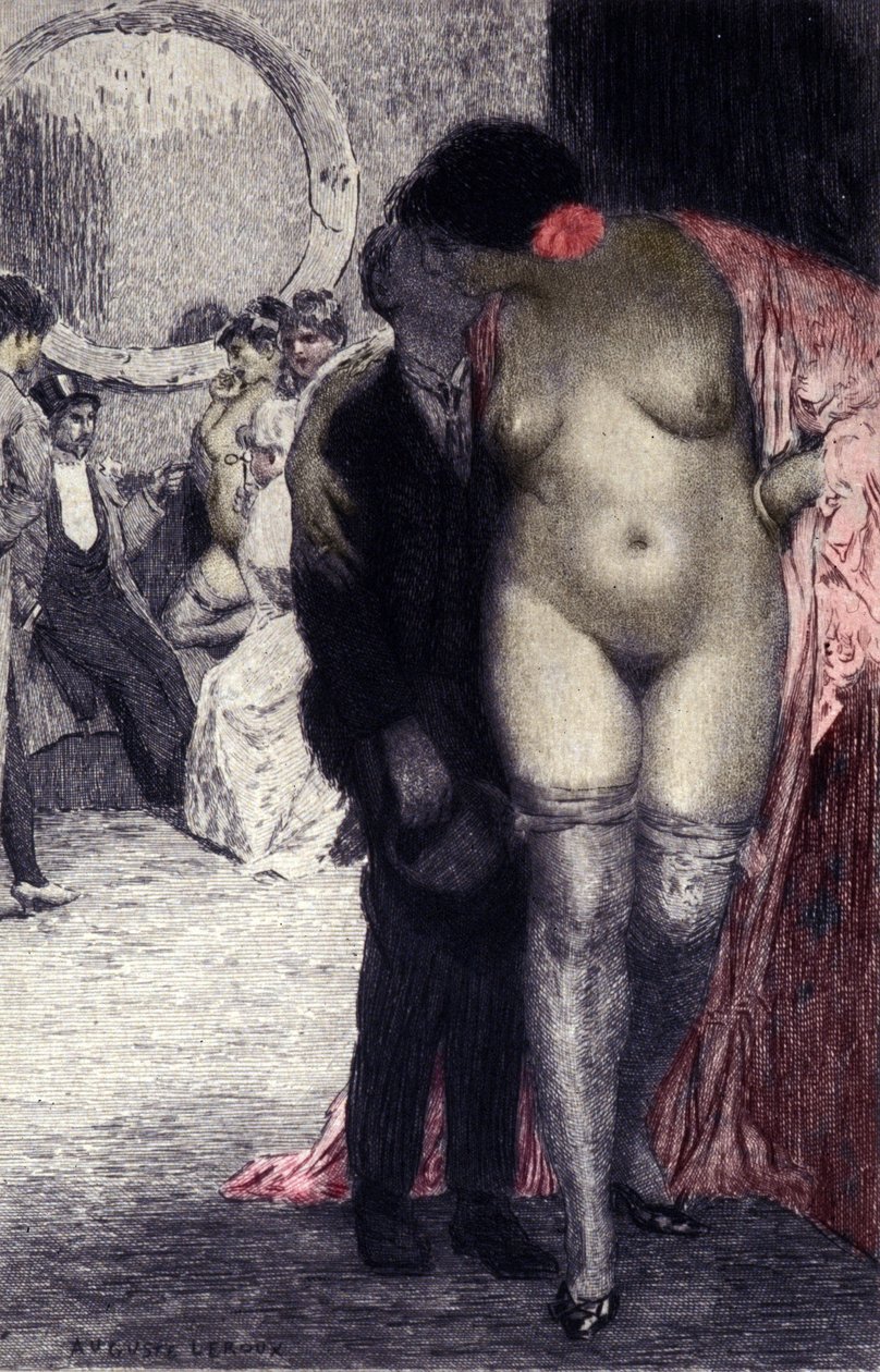  by Auguste (after) Leroux
