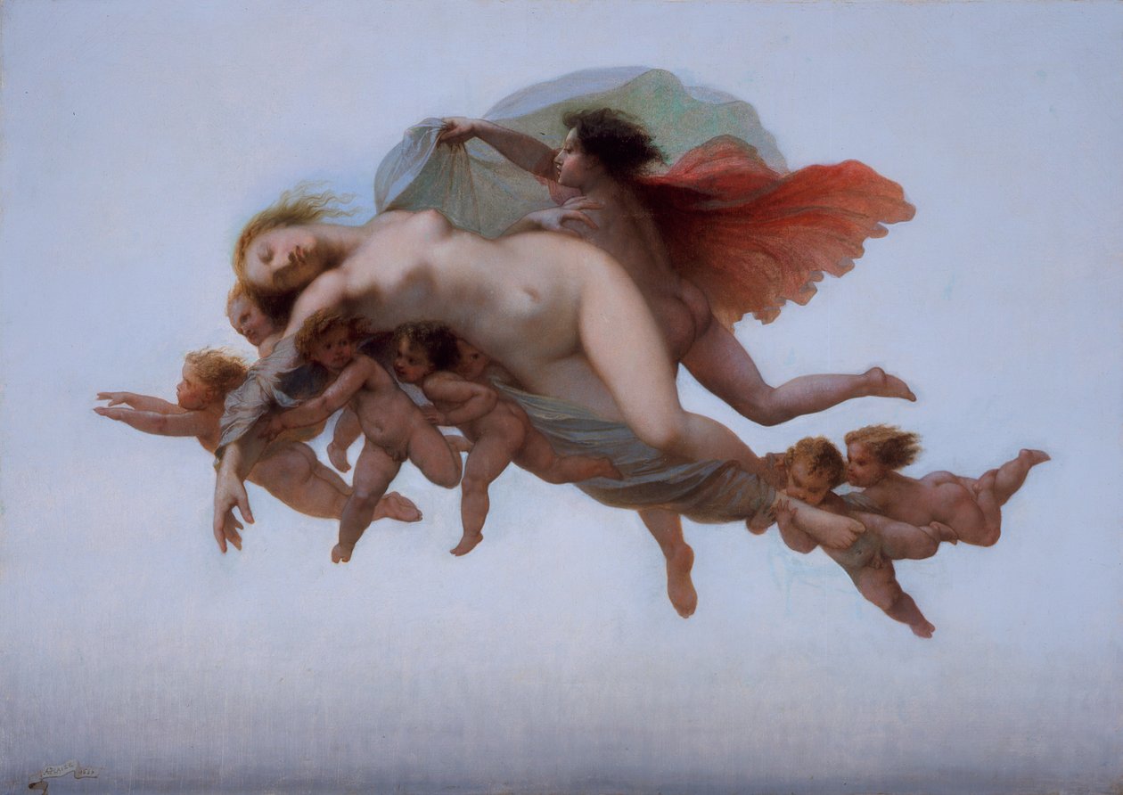 Ruh, 1856 by Auguste Barthelemy Glaize