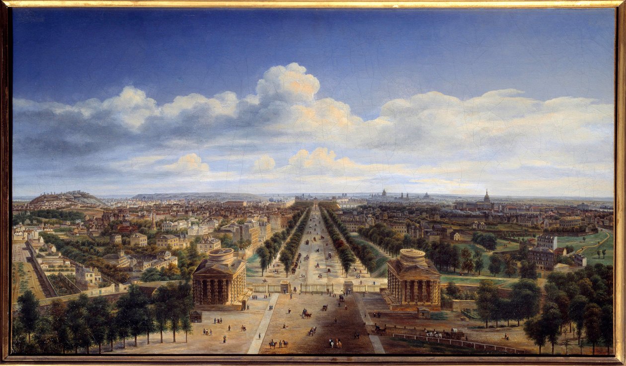 Auguste Cadolle (1782-1849) 1843 Sun tarafından Arc de Triomphe de l