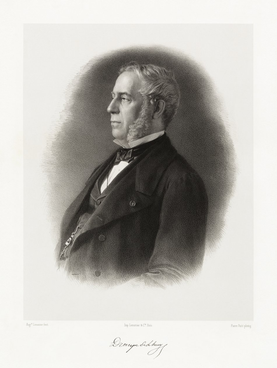 Edouard Drouyn de Lhuys by Auguste Charles Lemoine