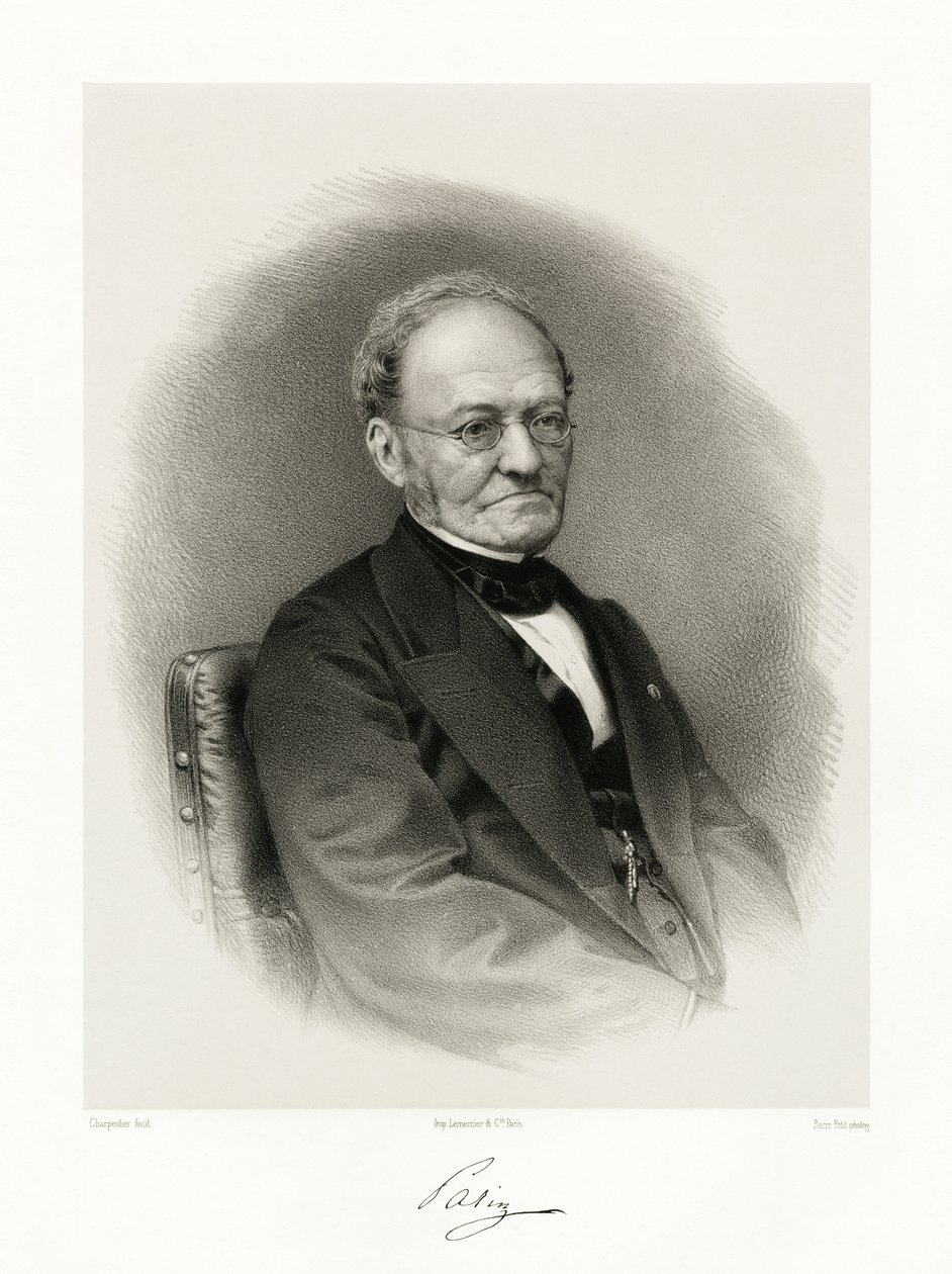 Henri Jospeh Guillaume Patin, 1865-66 by Auguste Charpentier