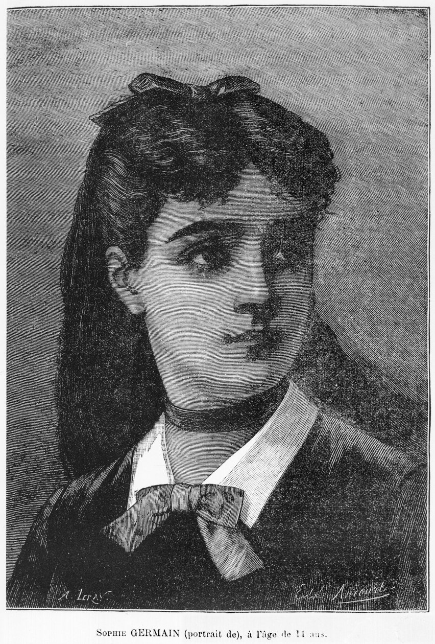 Sophie Germain (1776-1831) 14 yaşında, 